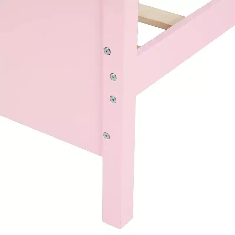 Letto matrimoniale moderno in legno con testiera e pediera