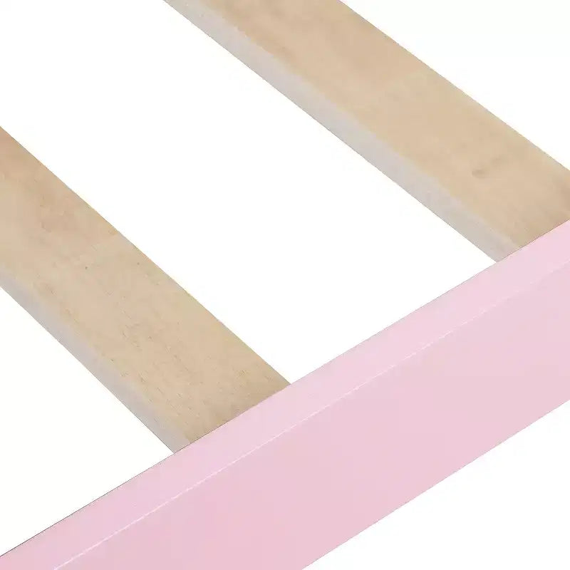Letto matrimoniale moderno in legno con testiera e pediera