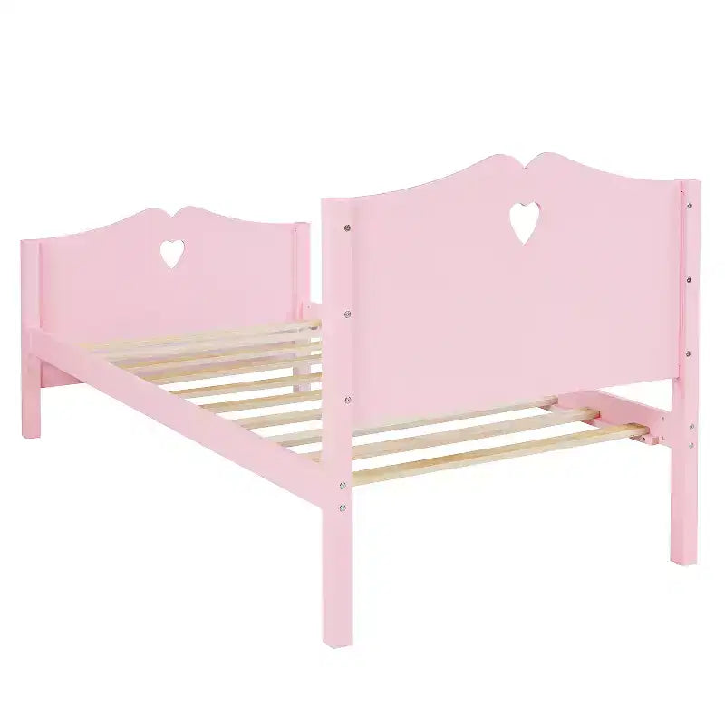 Letto matrimoniale moderno in legno con testiera e pediera