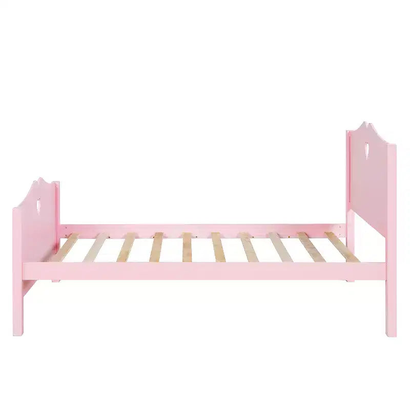 Letto matrimoniale moderno in legno con testiera e pediera