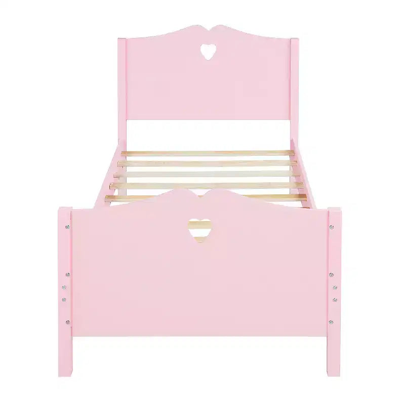Letto matrimoniale moderno in legno con testiera e pediera