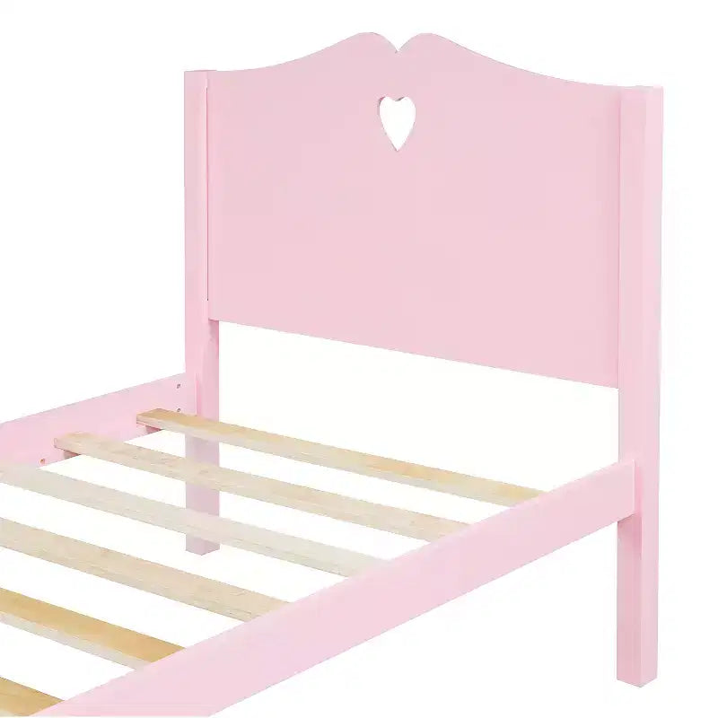 Letto matrimoniale moderno in legno con testiera e pediera