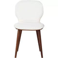 Tazmyn Dining Chair - SFV4157 - White/Walnut - Safavieh Couture