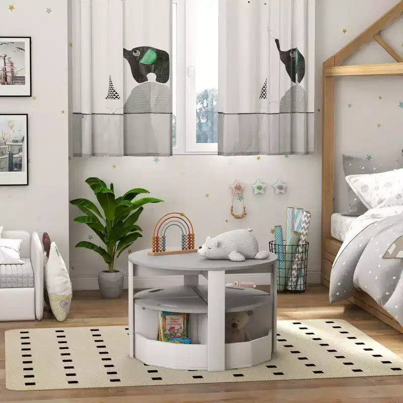 Telaio per letto a piattaforma in metallo con testiera e pediera vittoriane, nero